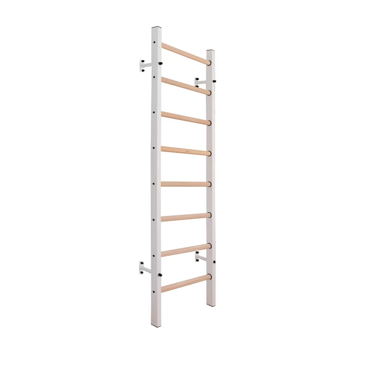 Main view of BenchK 200 Wall Bars and Gymnastic Ladders white version.