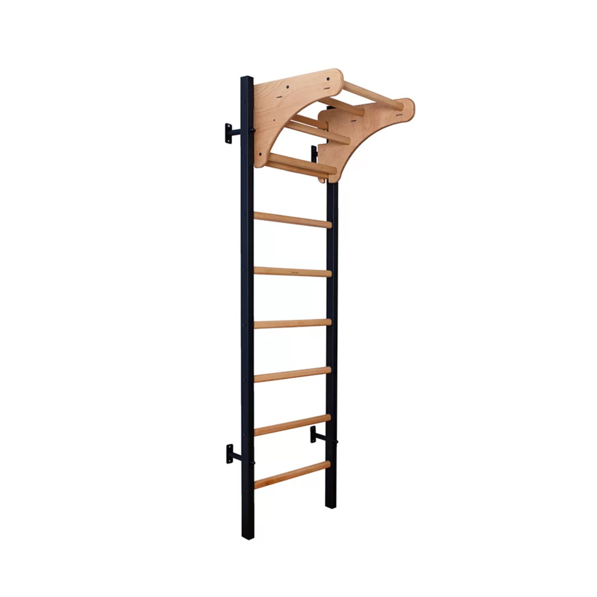 Main view of BenchK 211 Wall Bars and Gymnastic Ladders black version.