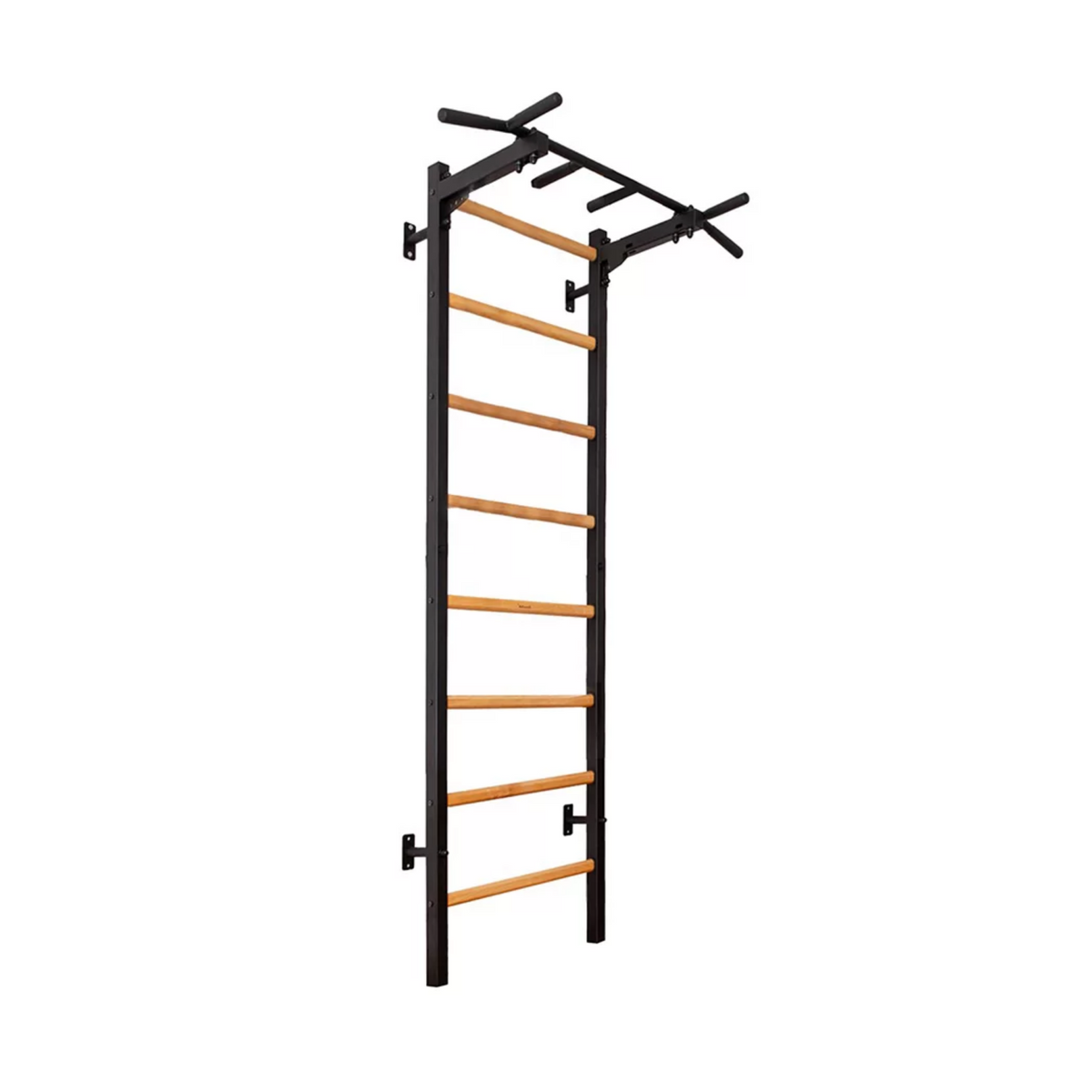 Main view of BenchK 221 Wall Bars and Gymnastic Ladders black version.