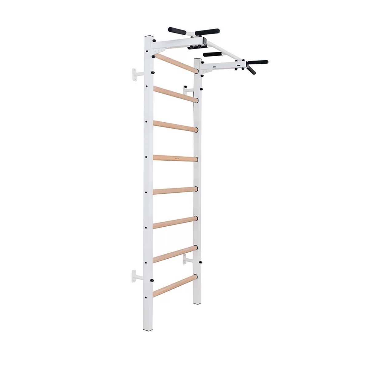 Main view of BenchK 221 Wall Bars and Gymnastic Ladders white version.