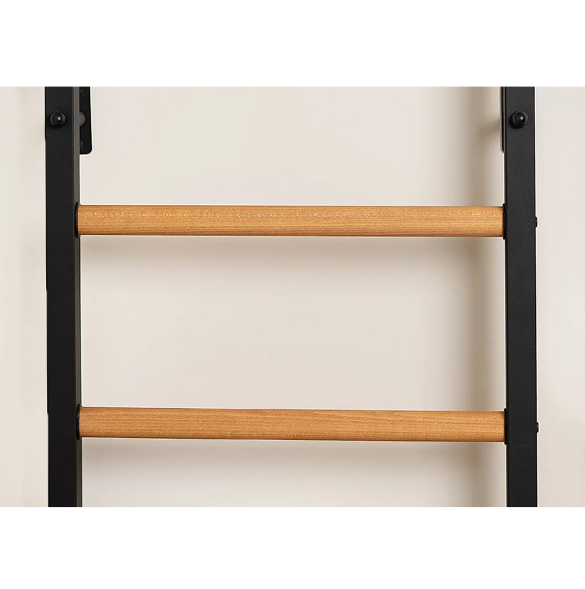 Wooden bars of BenchK 231 Wall Bars &amp; Gymnastic Ladders black version.