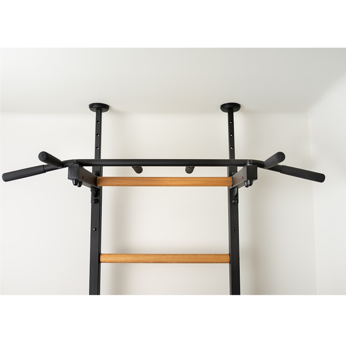 Pull-up bar of BenchK 521 Wall Bars and Gymnastic Ladders black version.