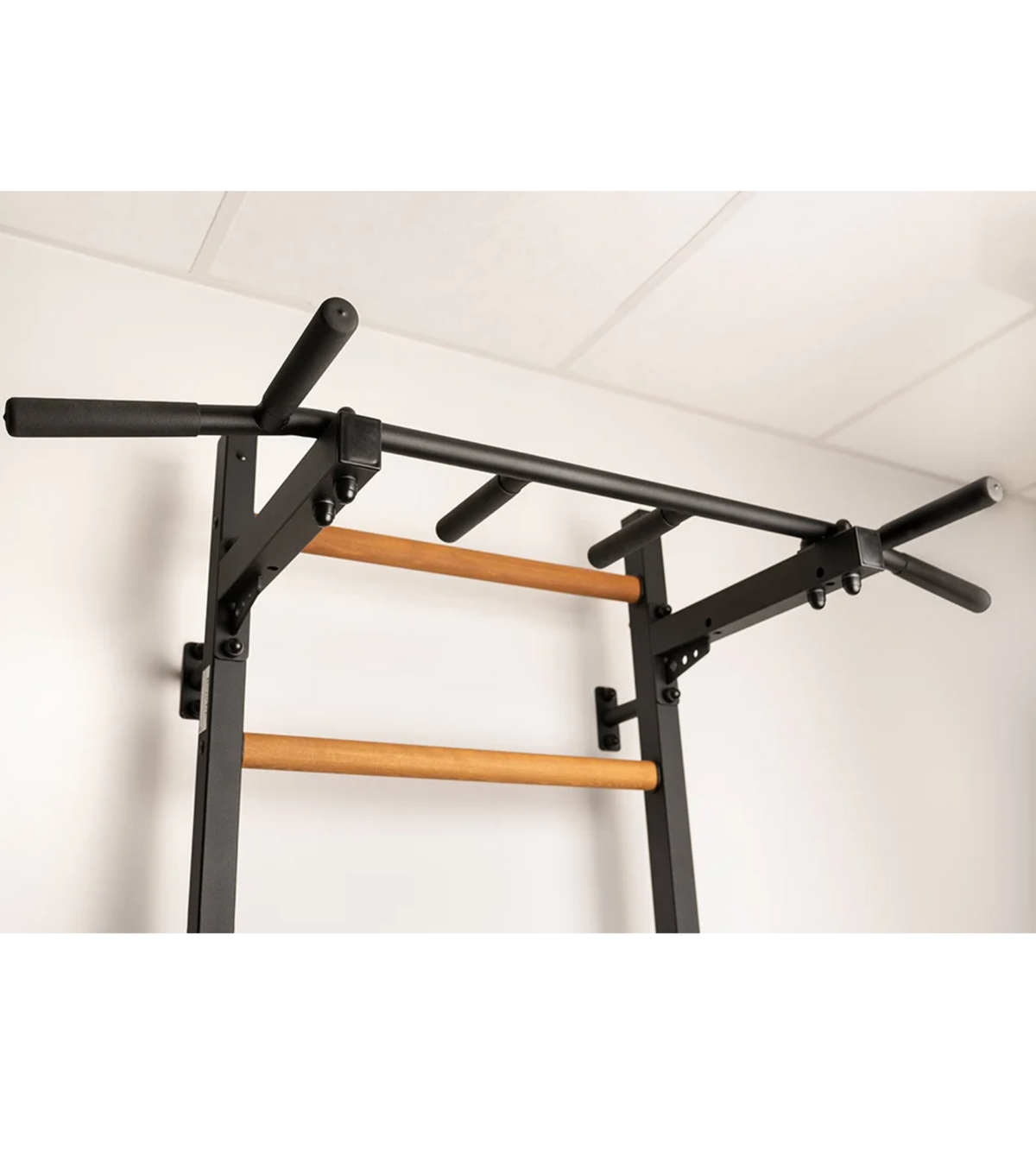 Pull-up bar of BenchK 722 Wall Bars and Gymnastic Ladders black version.