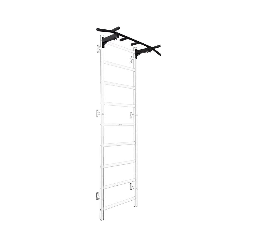 Main view of BenchK PB2 Steel Pull-Up Bar black version.