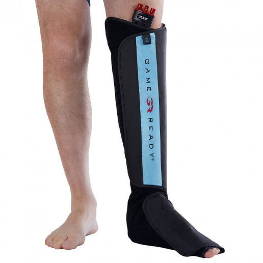 Main view of Game Ready Cold and Compression Therapy Half Leg Wrap.