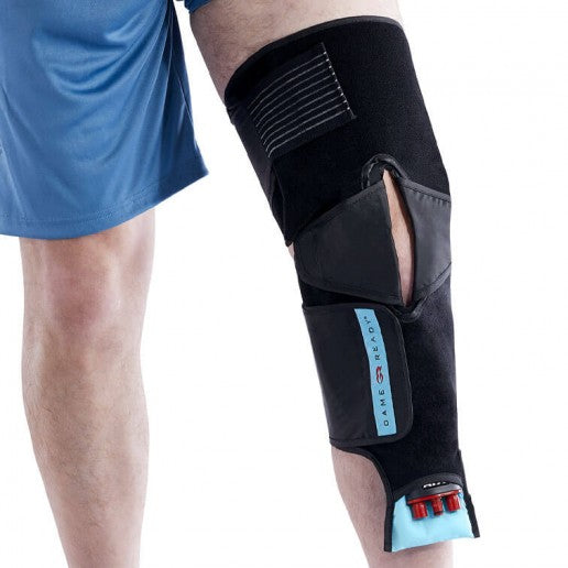 Game Ready Cold and Compression Therapy Knee Articulated Wrap.