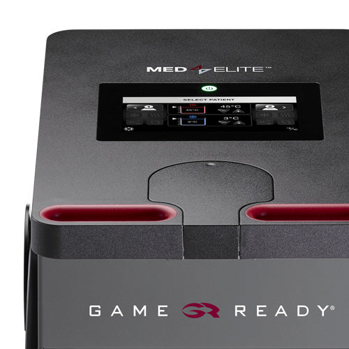 Close-up view of Game Ready Med4 Elite Contrast and Compression Multi-Modality Therapy Unit.