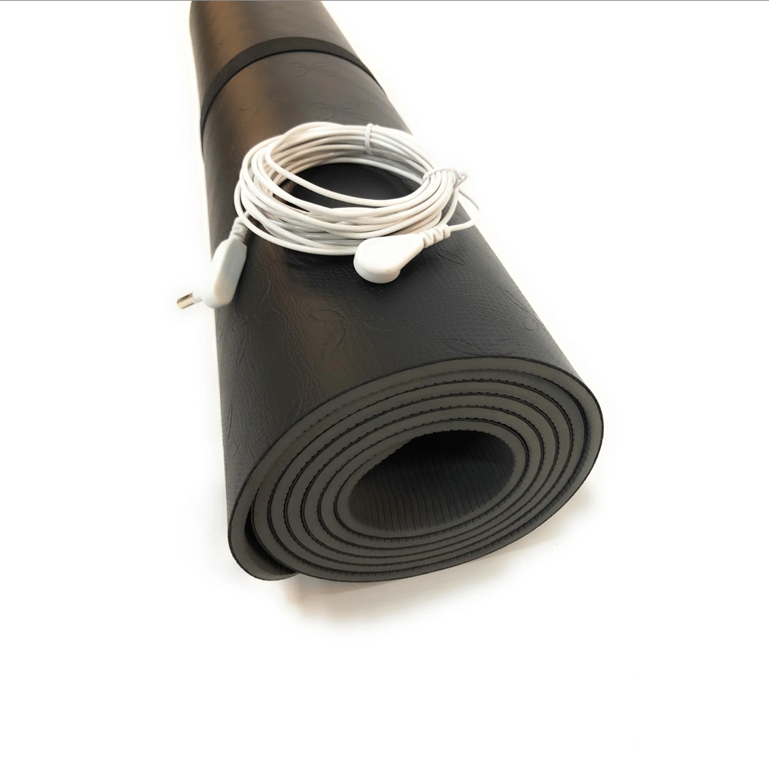 Close-up view of Hooga Grounding Yoga Mat.