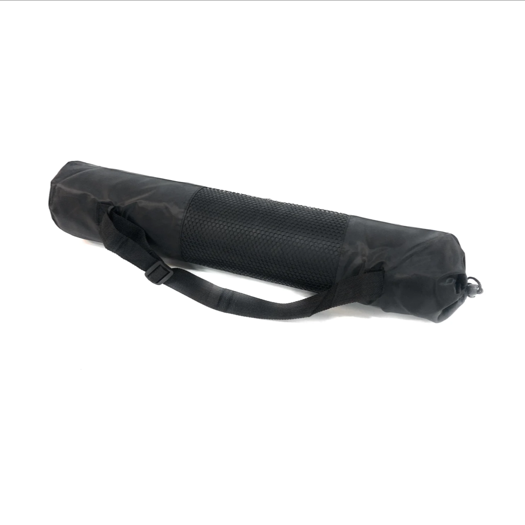 A Hooga Grounding Yoga Mat inside its carrying bag.