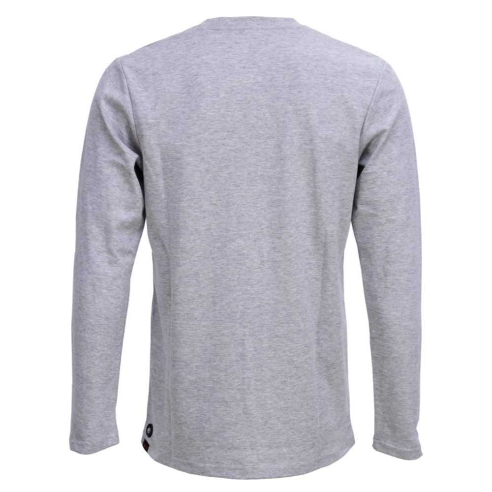 Back view of Hooga Men EMF Shielding Long Sleeve.