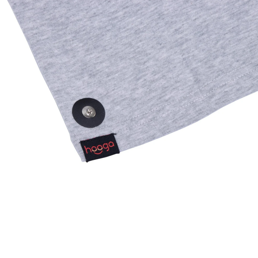 Close-up view of Hooga Men EMF Shielding Long Sleeve.