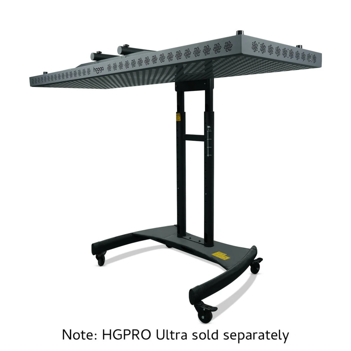 Hooga Red Light Panel Horizontal &amp; Vertical Stand with panel in horizontal position. 