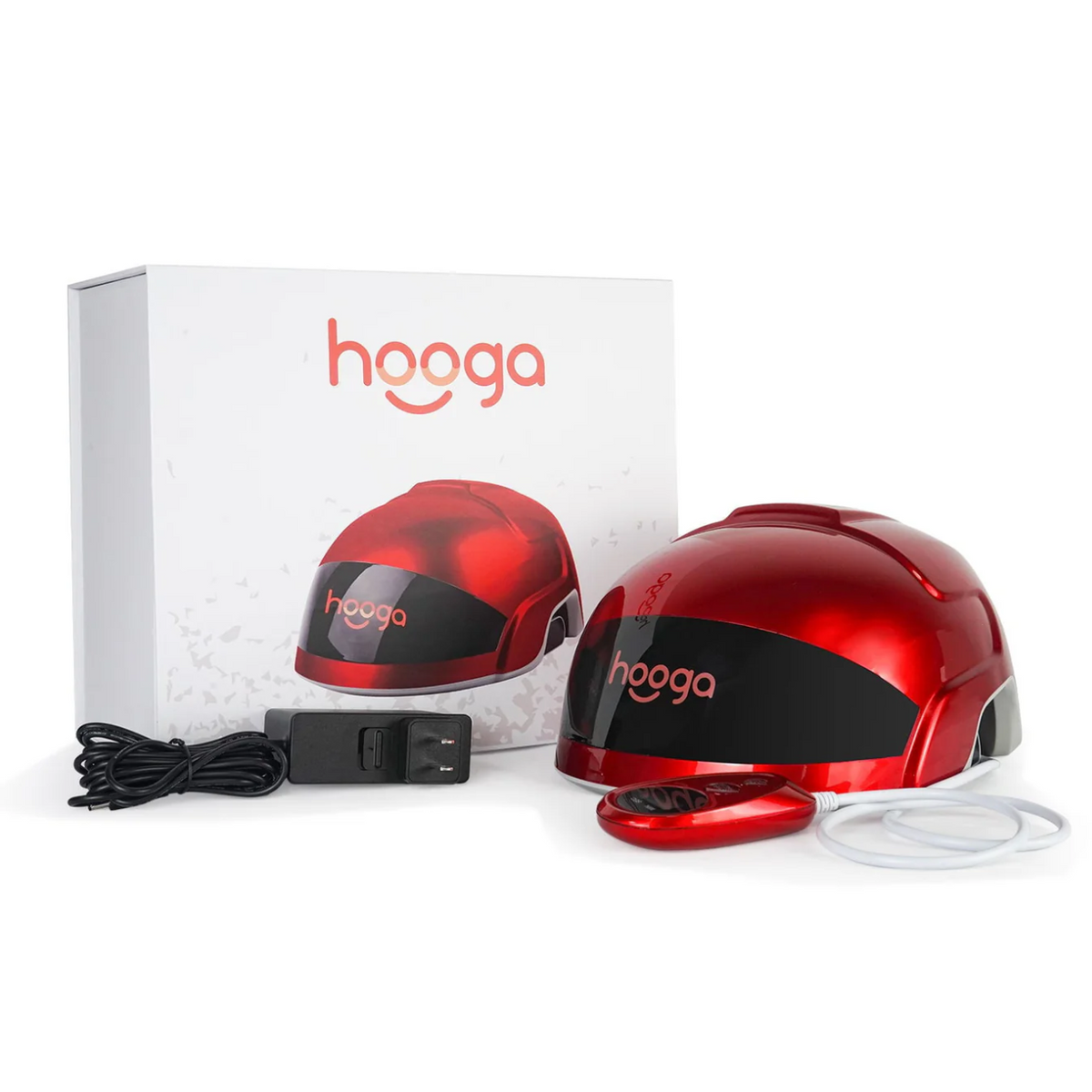 What&#39;s included with the Hooga Red Light Therapy Laser Helmet.