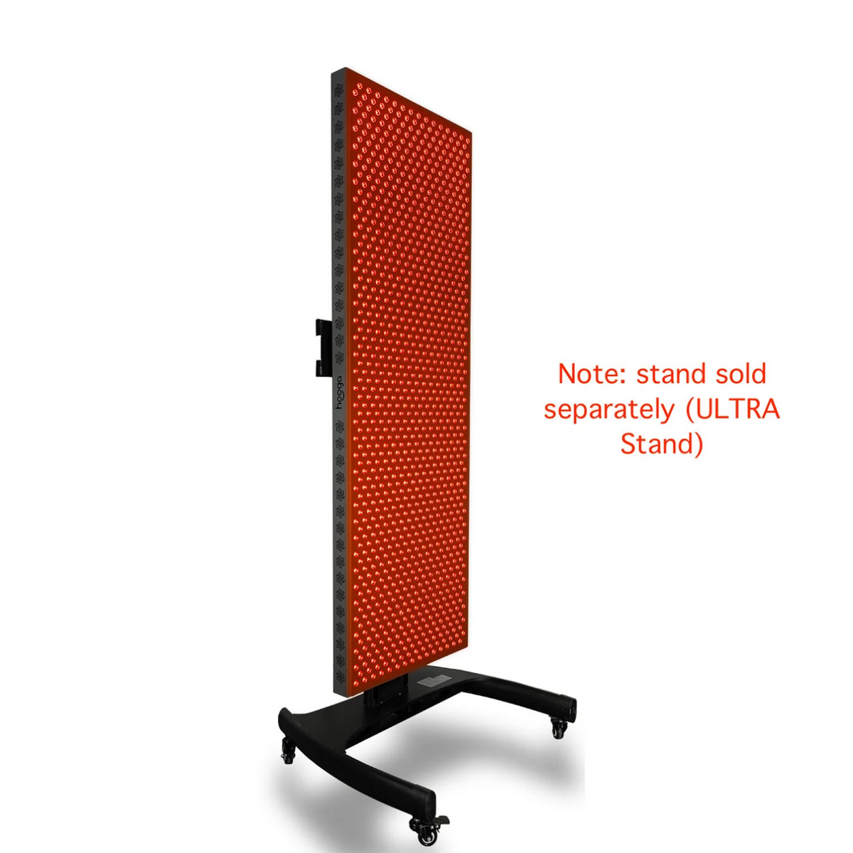 Front view of Hooga ULTRA5400 Red Light Therapy Panel. Note: stand sold separately. 