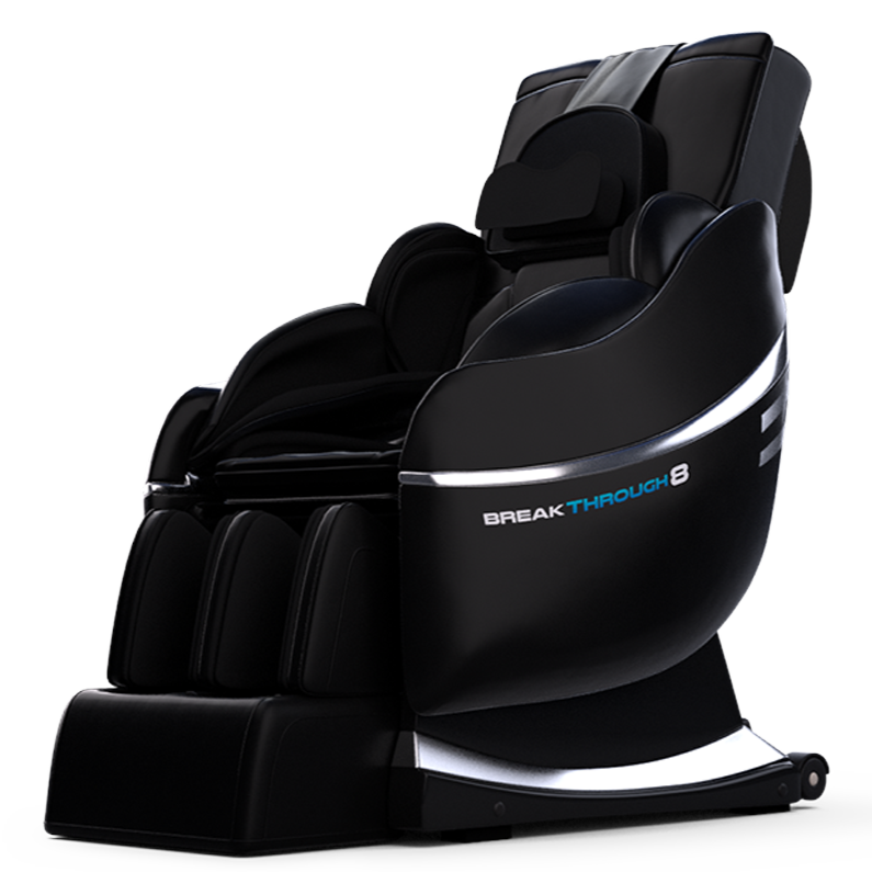 Diagonal right view of Medical Breakthrough Model 8 Massage Chair.