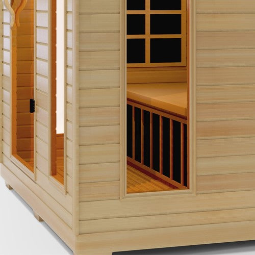 Close-up view of Medical Sauna Medical 4 Infrared Sauna 2 People.