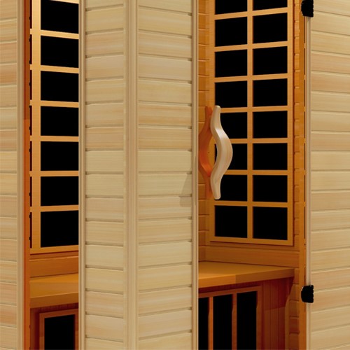 Close-up view of Medical Sauna Medical 4 Infrared Sauna 2 People.