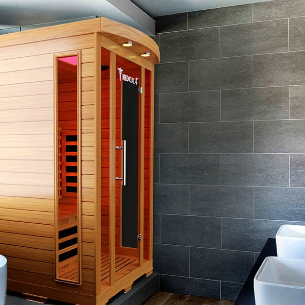 Medical Sauna Medical 4 Infrared Sauna 2 People in an interior setting.