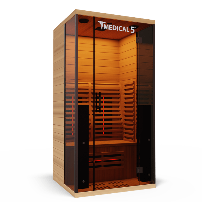 Medical Sauna Medical 5 Ultra Full Spectrum Infrared Sauna 1 Person.