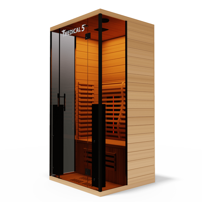 Medical Sauna Medical 5 Ultra Full Spectrum Infrared Sauna 1 Person.