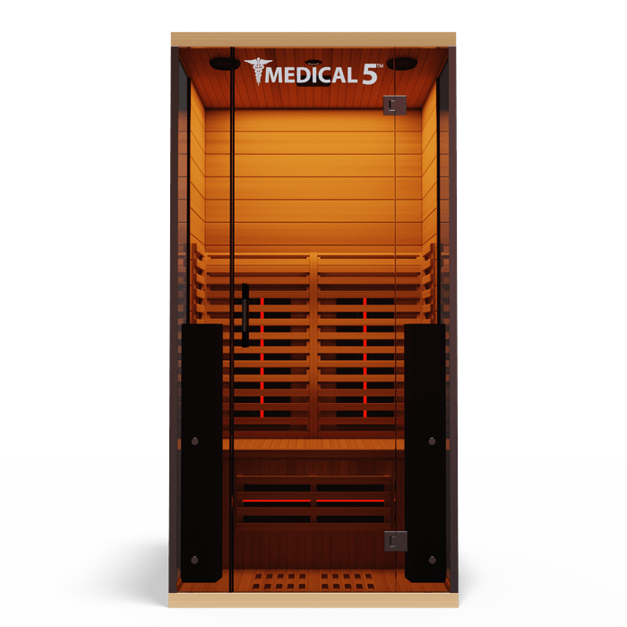 Medical Sauna Medical 5 Ultra Full Spectrum Infrared Sauna 1 Person.