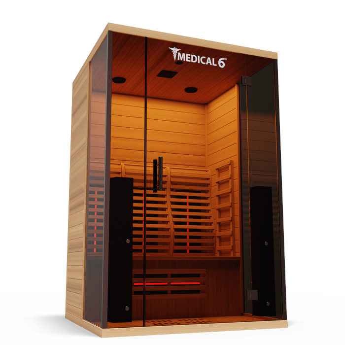 Medical Sauna Medical 6 Ultra Full Spectrum Infrared Sauna 2 People.