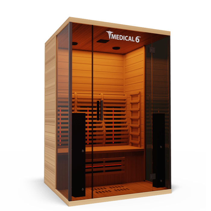 Medical Sauna Medical 6 Ultra Full Spectrum Infrared Sauna 2 People.