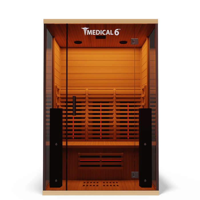 Medical Sauna Medical 6 Ultra Full Spectrum Infrared Sauna 2 People.