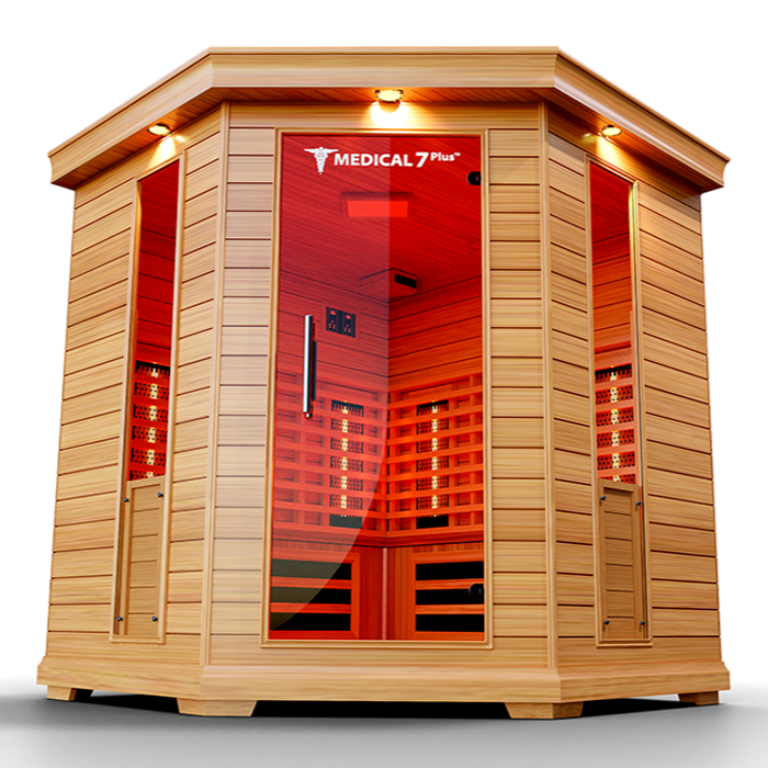 Medical Sauna Medical 7 Plus Infrared Sauna 4-6 People.