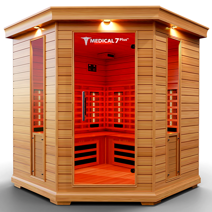 Medical Sauna Medical 7 Plus Infrared Sauna 4-6 People.