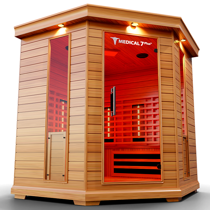 Medical Sauna Medical 7 Plus Infrared Sauna 4-6 People.