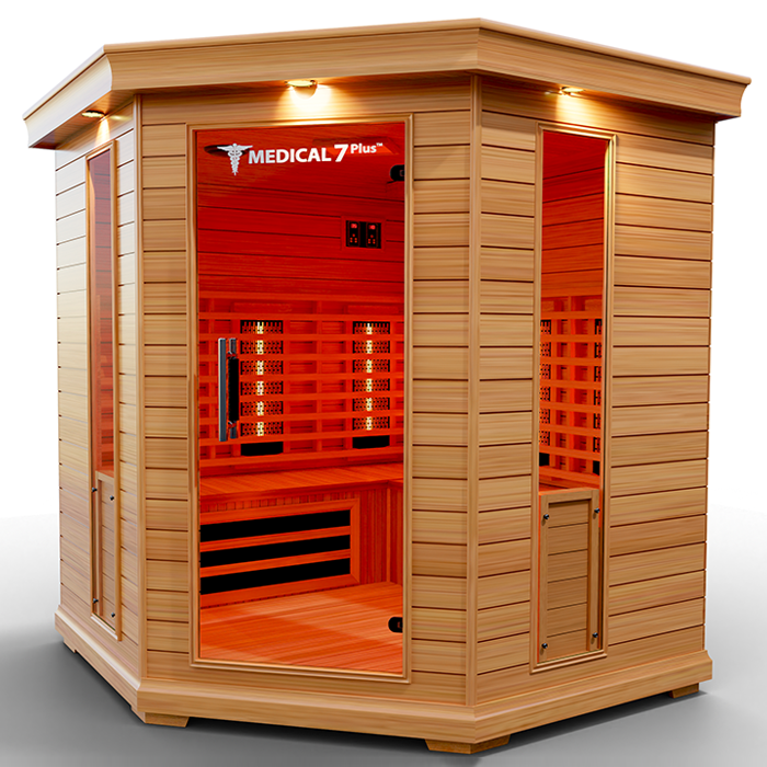 Medical Sauna Medical 7 Plus Infrared Sauna 4-6 People.