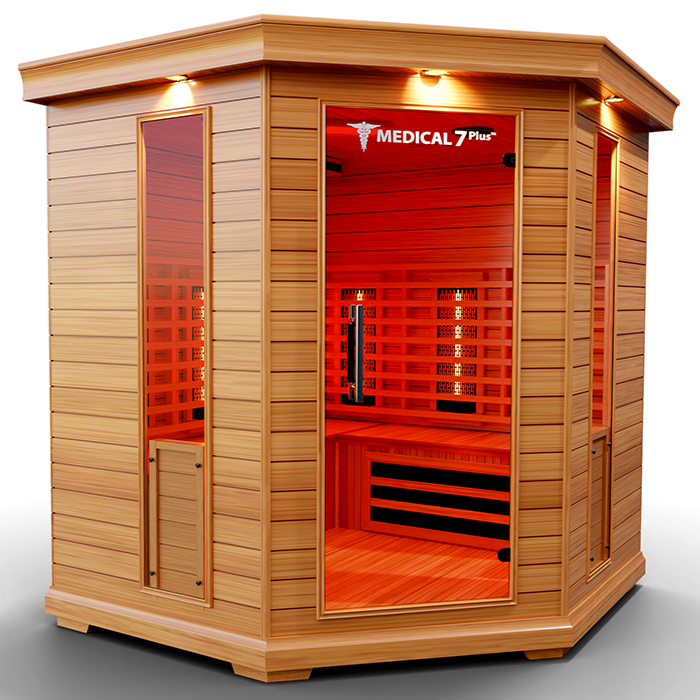 Medical Sauna Medical 7 Plus Infrared Sauna 4-6 People.