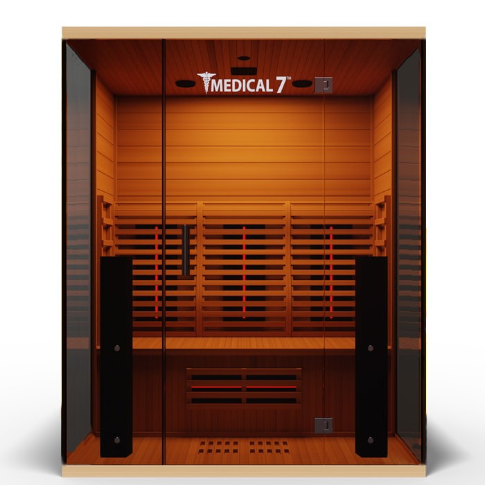 Medical Sauna Medical 7 Ultra Full Spectrum Infrared Sauna 3 People.