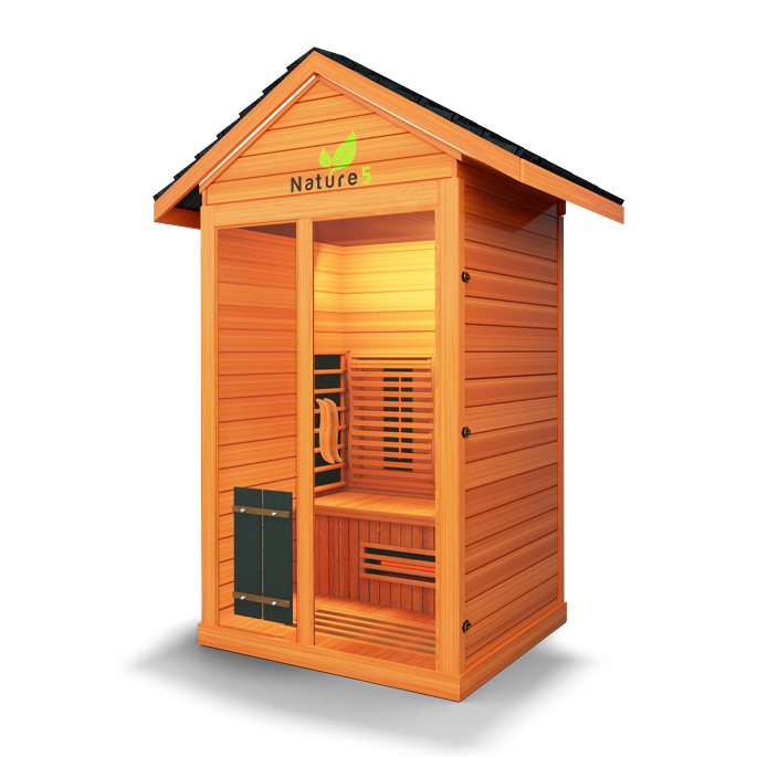 Medical Sauna Nature 5 Infrared Outdoor Sauna 2 People.