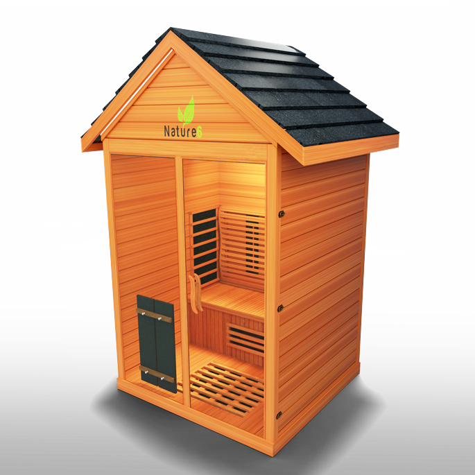 Medical Sauna Nature 6 Infrared Outdoor Sauna 3 People.