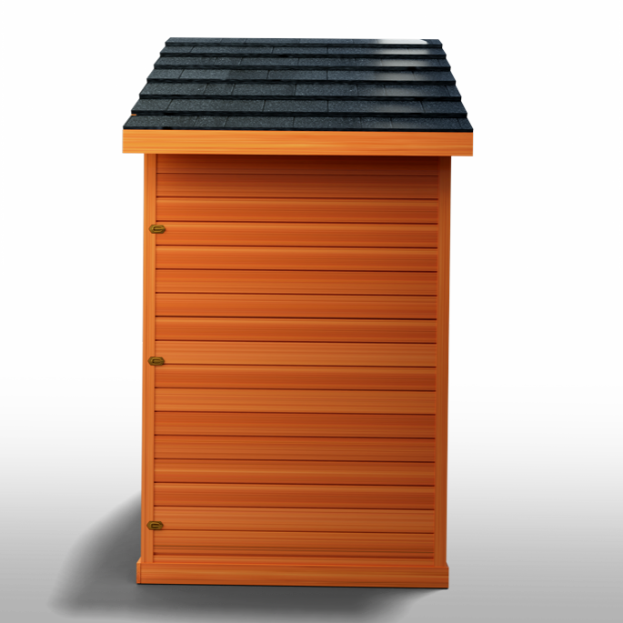 Medical Sauna Nature 6 Infrared Outdoor Sauna 3 People.