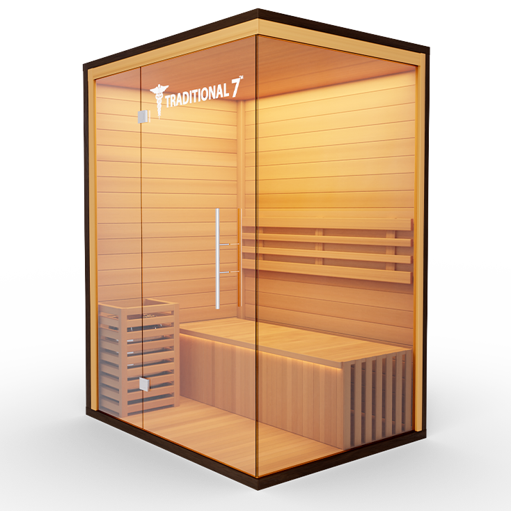 Medical Sauna Traditional 7 Indoor Sauna 3-4 People.