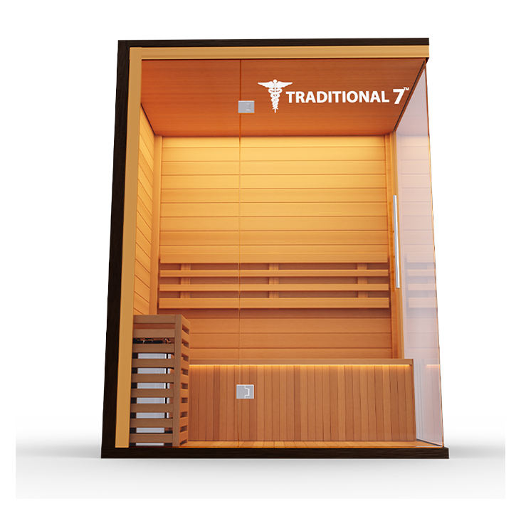 Medical Sauna Traditional 7 Indoor Sauna 3-4 People.