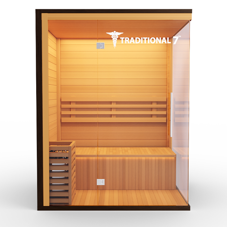 Medical Sauna Traditional 7 Indoor Sauna 3-4 People.