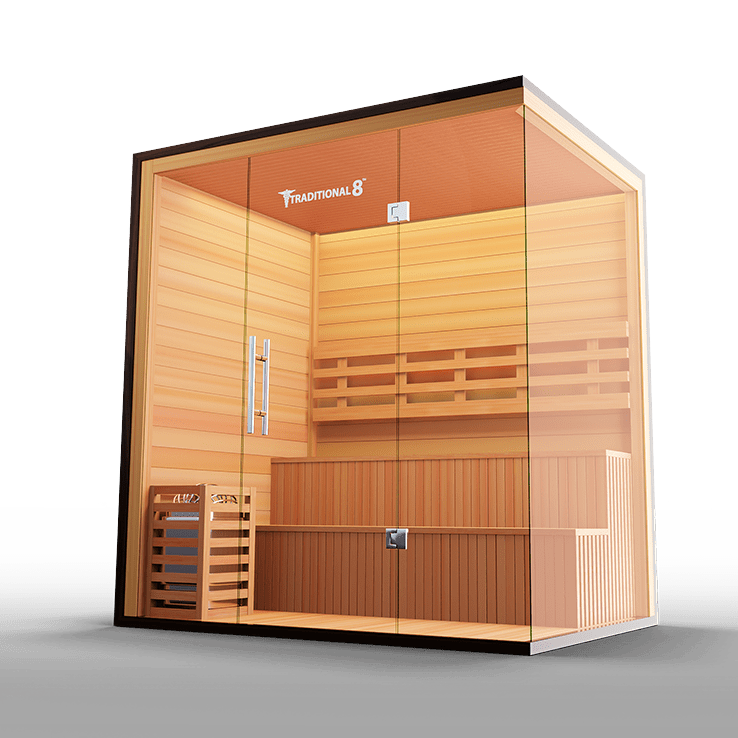 Medical Sauna Traditional 8 Plus Indoor Sauna 3-5 People.