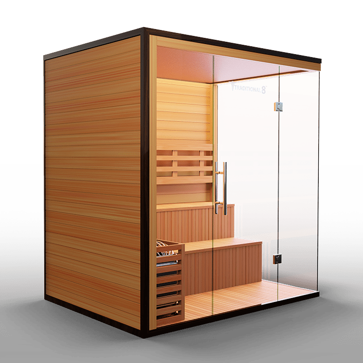 Medical Sauna Traditional 8 Plus Indoor Sauna 3-5 People.