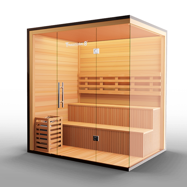 Medical Sauna Traditional 8 Plus Indoor Sauna 3-5 People.