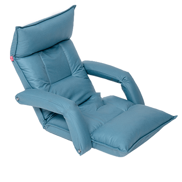 The folding chair of an OxyRevo Forward 90 1.4 ATA Hyperbaric Chamber.