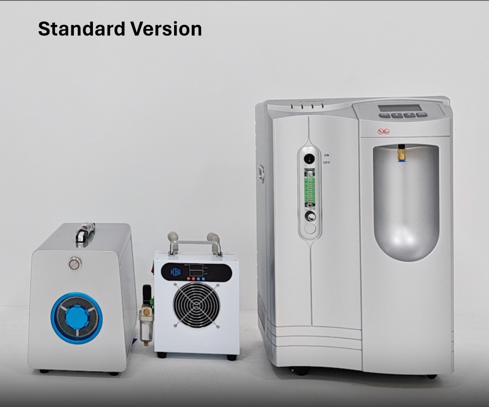 Operating Units of the Standard version of OxyRevo Forward 90 1.4 ATA Hyperbaric Chamber.