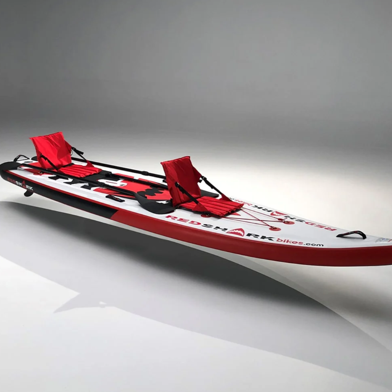 Red Shark Kayak Surf Kit.