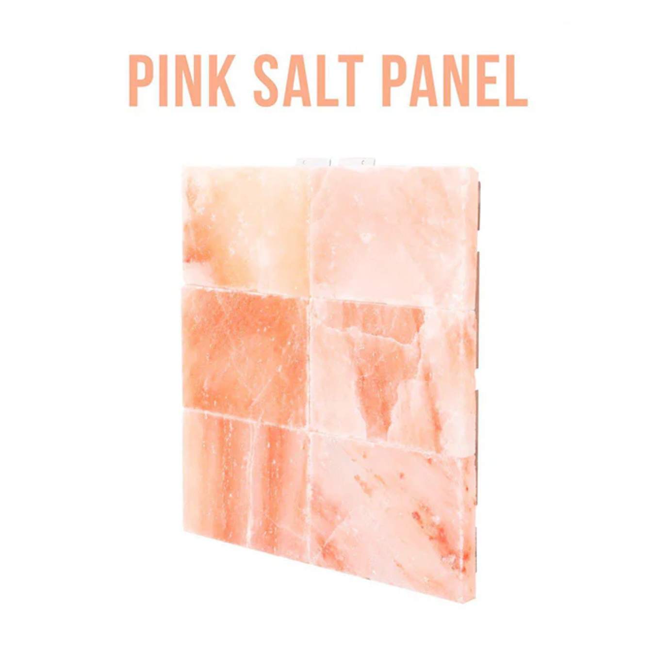 Front view of Scandia Himalayan Salt Wall Panels.