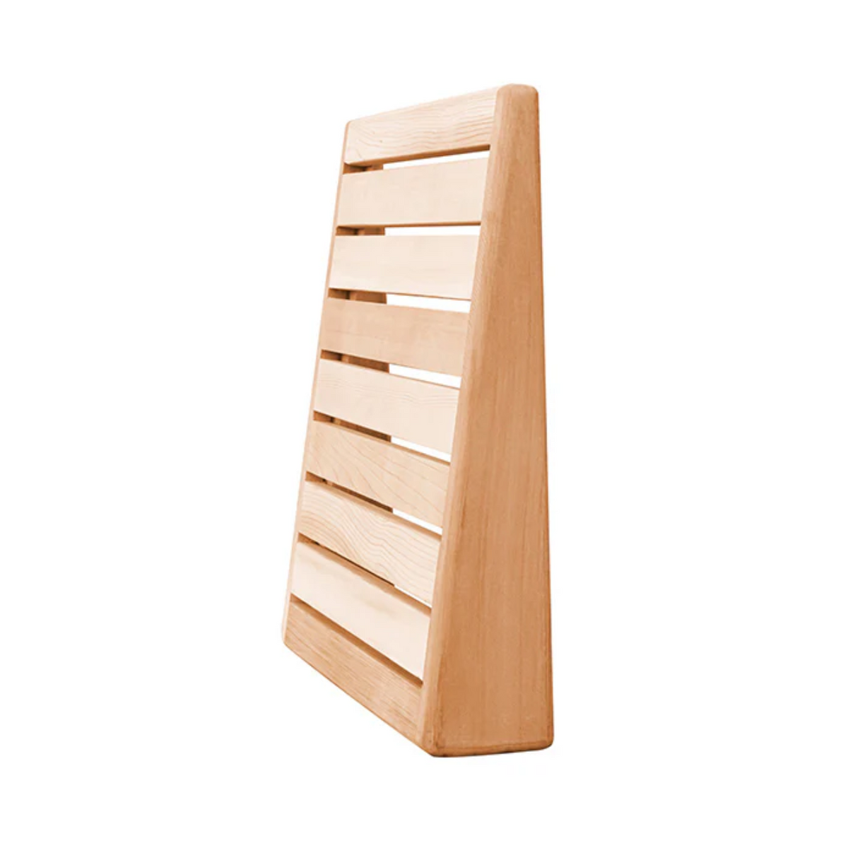 Side view of Scandia Sauna Head Rest.